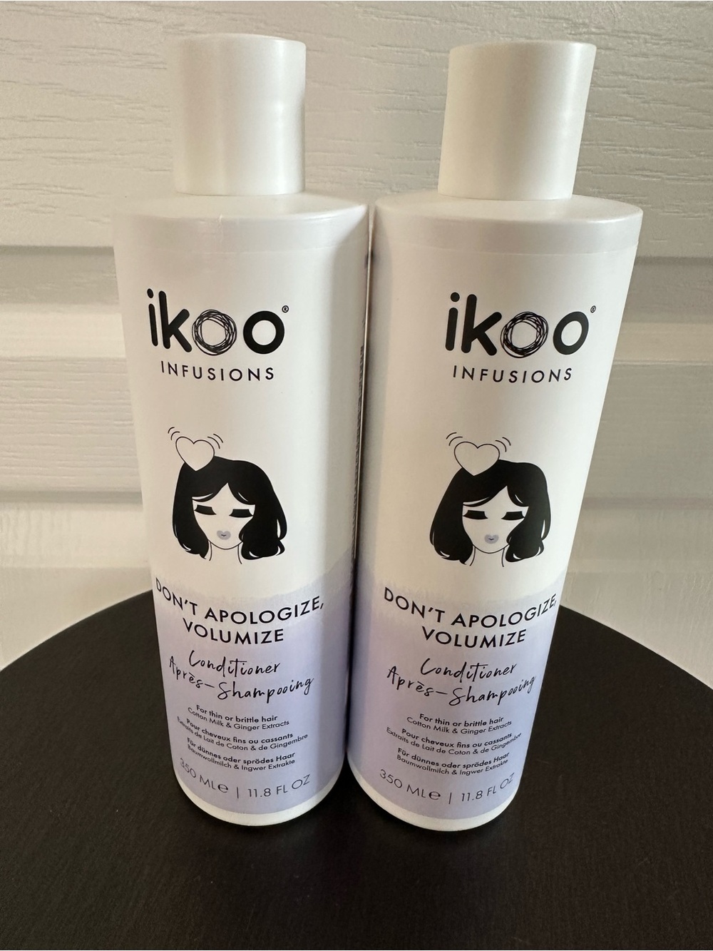 Ikoo Infusions “Don’t Apologize” Hair Conditioner – Thin/brittle Hair Set of TWO